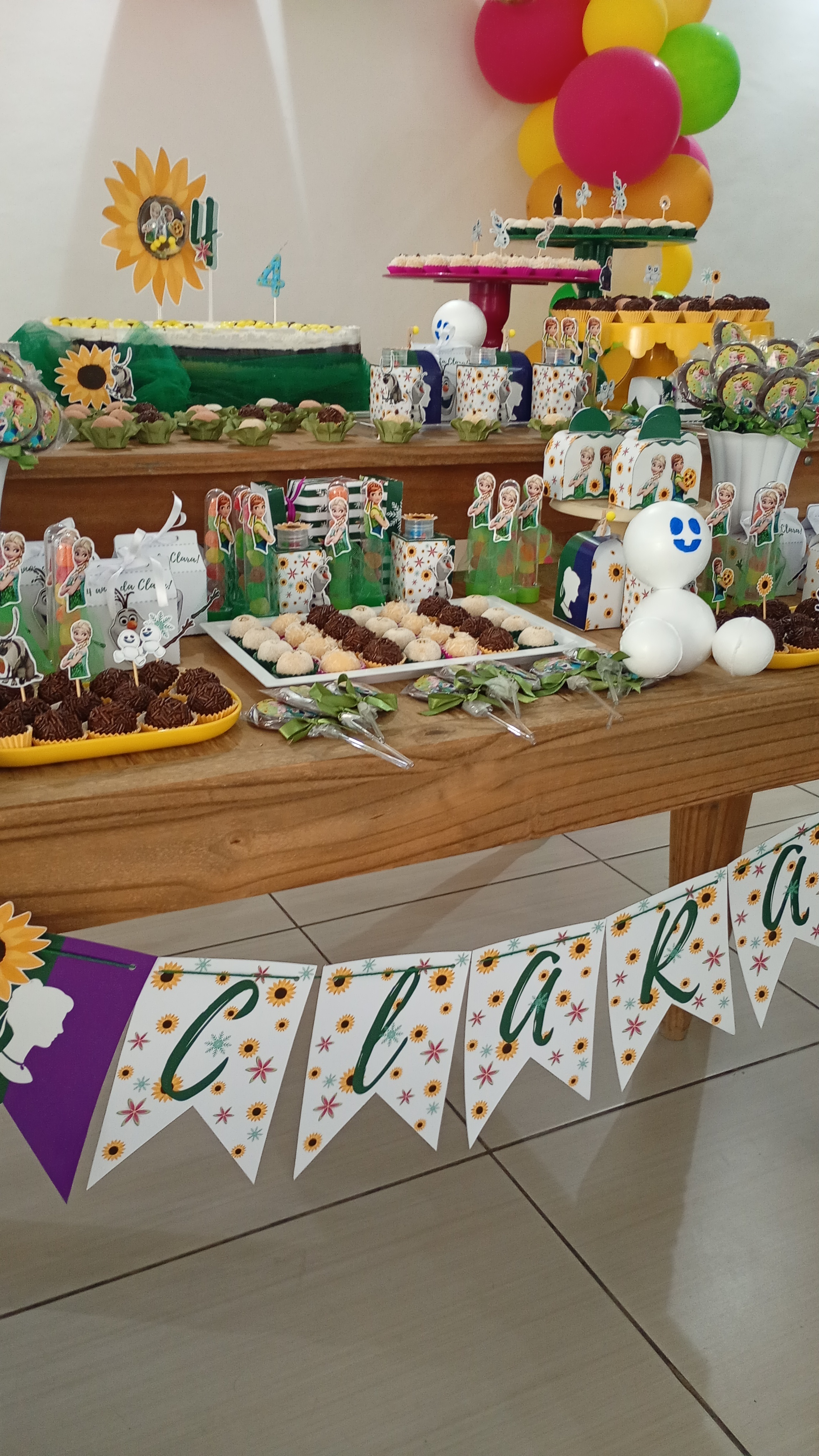 Tema Frozen Fever