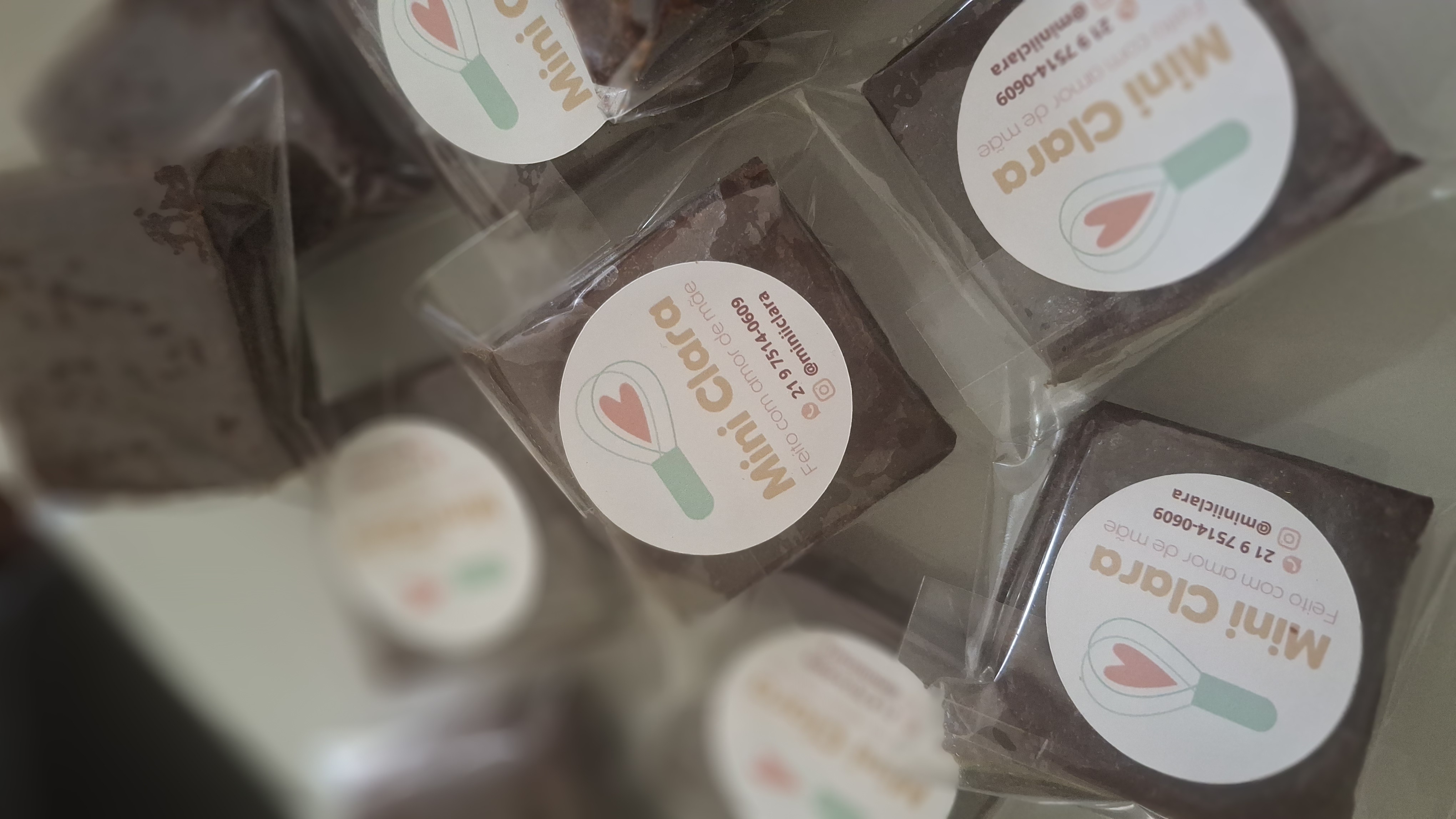 Brownie Baby lembrancinha