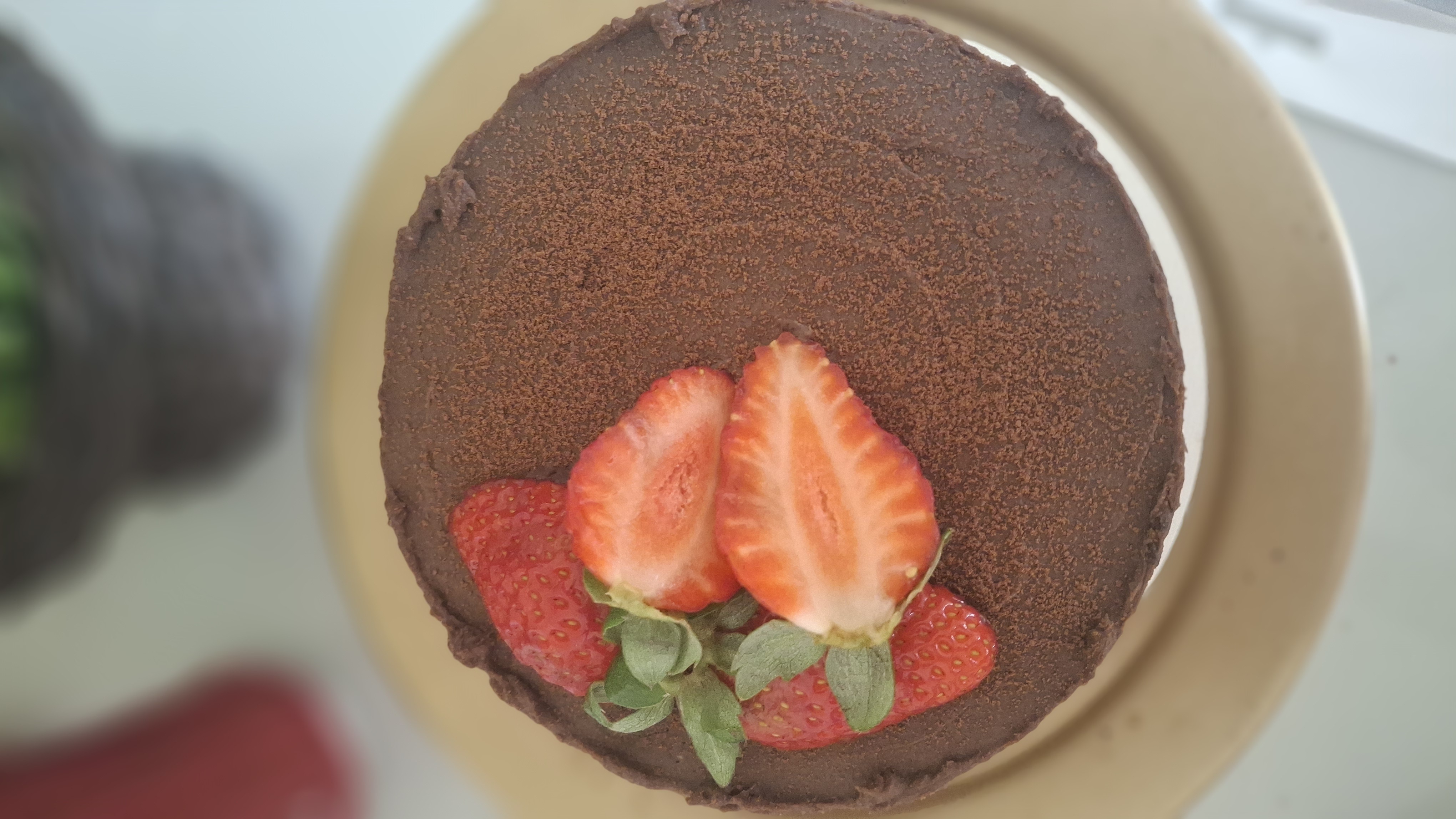 Bolo todo chocolatudo - doce natural, sem trigo, ovos e leite animal