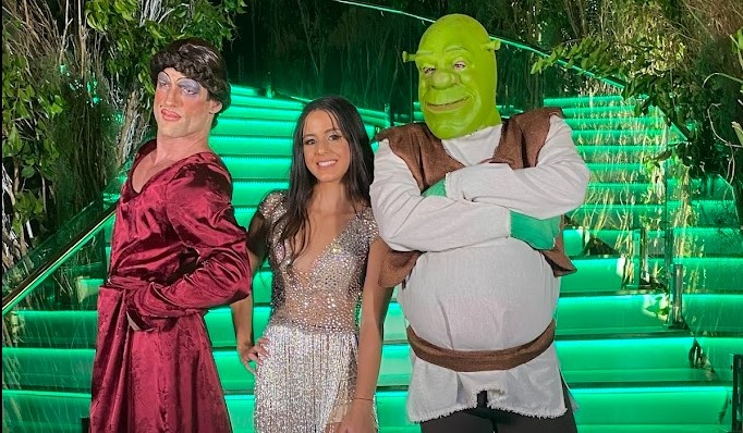 Shrek e Prima Feia - Festa de 15 anos